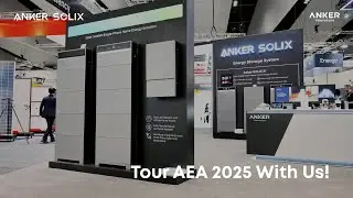 All Energy Australia 2025 Anker SOLIX Booth Tour