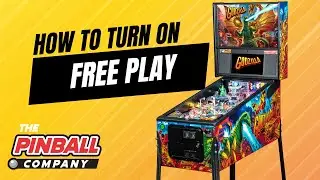 Pinball 101 #20 - How To Turn On Free Play