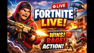 FORTNITE LIVE 🔴 Clutch Wins, Crazy Fights & Rage Moments