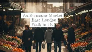 LONDON&rsquo;S BIGGEST OUTDOOR MARKET | Walthamstow Walk in Real Time