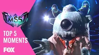 Top 5 Masked Singer Moments Of All Time | THE MASKED SINGER