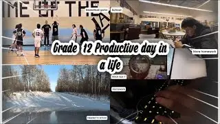 Grade 12 Productive day in a life (20 assignments due in 2 days😬)