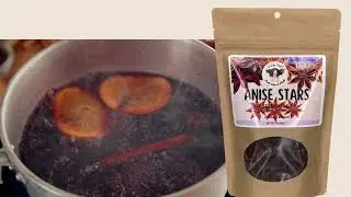 Witchy Pooh's Anise Star Tea - Whole, Star Anise Seed Pods, Caffeine Free