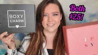 Boxycharm VS Ipsy Glam Bag Plus December 2019