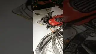 Artbyte galaxy #royalenfield #art #viewers #song #drawing