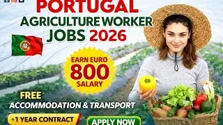 Portugal Farming Jobs 2026 | Agriculture Worker Vacancy | Full Details