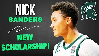 Tom Izzo Awards Walk-On Nick Sanders, Son Of Barry Sanders, A Scholarship For Next Season!