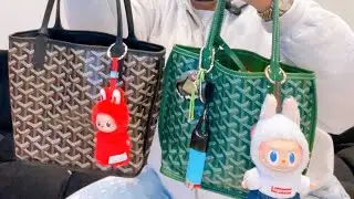 WIMB + Goyard bag (real vs. fake)