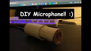 Creating a completely DIY Dynamic Microphone