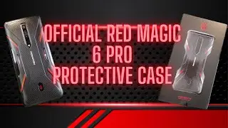 NUBIA REDMAGIC 6 AND 6 PRO Official Protective Case Review, WITH COOLER Support!