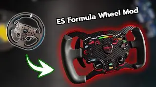 (Time-lapse) : Upgrade Moza ES to Formula Wheel!!