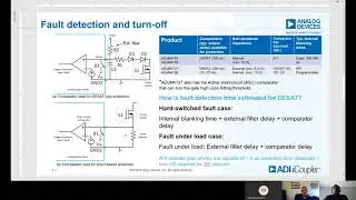 Tech Chat with Analog Devices &ndash; Short Circuit Protection Using Isolated Gate Drivers