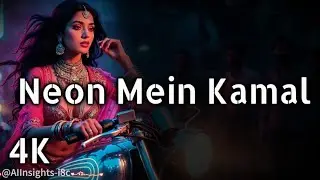 🎧🔥Neon Mein Kamal 💃 Futuristic Psychedelic Bollywood Music ! 🥁🎶