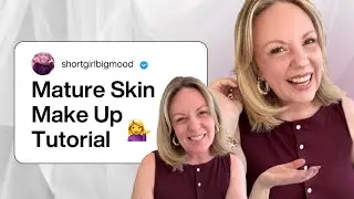 MUST SEE MATURE MAKEUP TUTORIAL | Over 40 Makeup Tips | Skincare Products for Aging Skin 