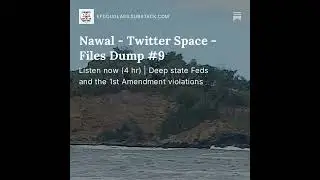 Nawal - Twitter Space - Files Dump #9