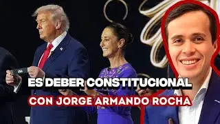 Sheinbaum explains that seeking non-intervention is enshrined in the Constitution, analyzes Jorge...