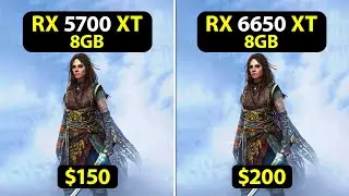 RX 6650 XT  vs 5700 XT in 2025 - 12 Games Tested