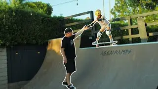 BUILDING A CUSTOM BACKYARD MINI RAMP | Keen Ramps making dreams a reality