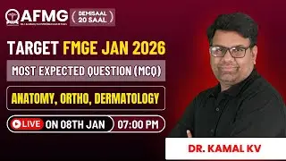 MOST EXPECTED QUESTIONS (MEQ) SESSION🎯 TARGET FMGE JAN2026