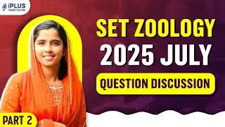 SET Zoology | July 2025 Question Discussion Video | Part 2 #keralaset #exampreparation