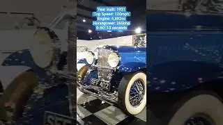 1931 Duesenberg Model J Tourster #automobile #america