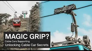 Cable Car Grip System EXPLAINED | How They Work, Attach, and Detach From the Haul Cable