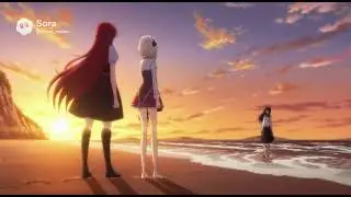 Rias and Koneko meet Akeno