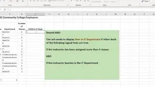 How to use the Microsoft Excel IF with Nested AND Function