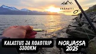 Roadtrip Norjassa heinäkuussa. Koe upeita tienvarsikohteita kalastusta unohtamatta.