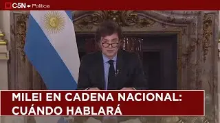 MILEI HABLAR&Aacute; en CADENA NACIONAL: PRESENTAR&Aacute; el PRESUPUESTO 2026