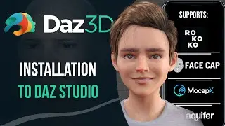 Kinetic Blendshapes For Daz Studio | Installation