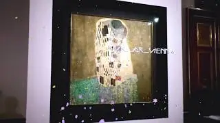 The kiss  Gustav Klimt  through Augmented Reality (AR)  - VARS - VR AR VIENNA