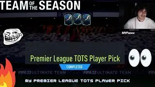 I OPENED MY PREMIER LEAGUE TOTS PLAYER PICK IN FIFA 22