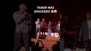 Tamar was shocked at DC concert!! 😱😜 4/18/25 #tamar #tamarbraxton #vontae
