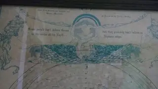 Azimuthal Projection with the Island of Guam as the center
