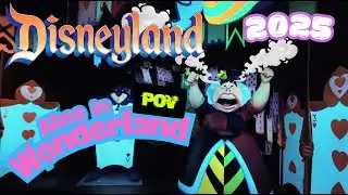 Alice in Wonderland Ride at Disneyland 2025 &ndash; FULL POV Experience in 4K