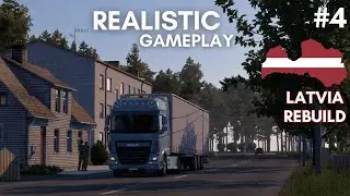 Latvia Rebuild | ETS2 Realistic Gameplay 4 | Kolka to Jūrmala via Talsi