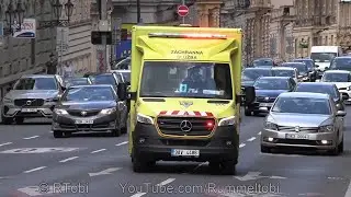 Prague EMS ambulance 245 responding | Praha ZZS HMP RZP 245 [CZ | 23.5.2024]