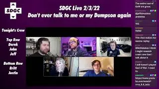 SDGC Live 2/3/22 - Pokemon Legends Dumpson