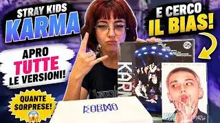 APRO STRAY KIDS KARMA ALBUM UNBOXING SORPRESE REALI