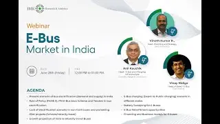 Webinar: E-Bus market in India by JMK Research