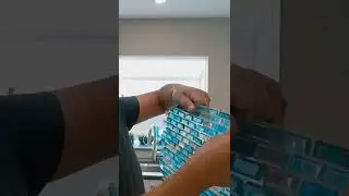 Most Challenging Tile to Install  #tile #glass #diy #construction #tips #art #artist #howto #tiler
