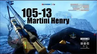 105-13 WITH MARTINI-HENRY SNIPER! | Battlefield 1 Scout gameplay