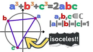 triangles in the complex plane