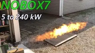 240 Kw Baby Godzilla all fuel burner