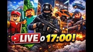 LIVE POD KONIEC FERII, GRANIE W ROBLOX, MINECRAFT, SVEN CO-OP, ROCKET LEAGUE I FORTNITE