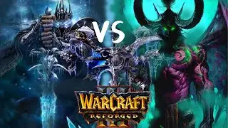 La Batalla definitiva, Fuego y Hielo (Arthas vs Illidan)💀MV / TFT (Gr&aacute;ficos Reforged, Audio Cl&aacute;sico)