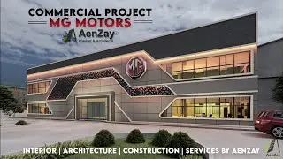 Commercial project designed by AenZay | MG MOTORS | Office design ideas | AenZay Interiors