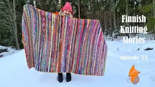 Finnish Knitting Stories - Episode 55: scrappy finished objects & chatty Friday