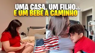 ARRUMANDO A CASA GRÁVIDA NA FLÓRIDA 🇺🇸 | ROTINA DE MÃE REAL